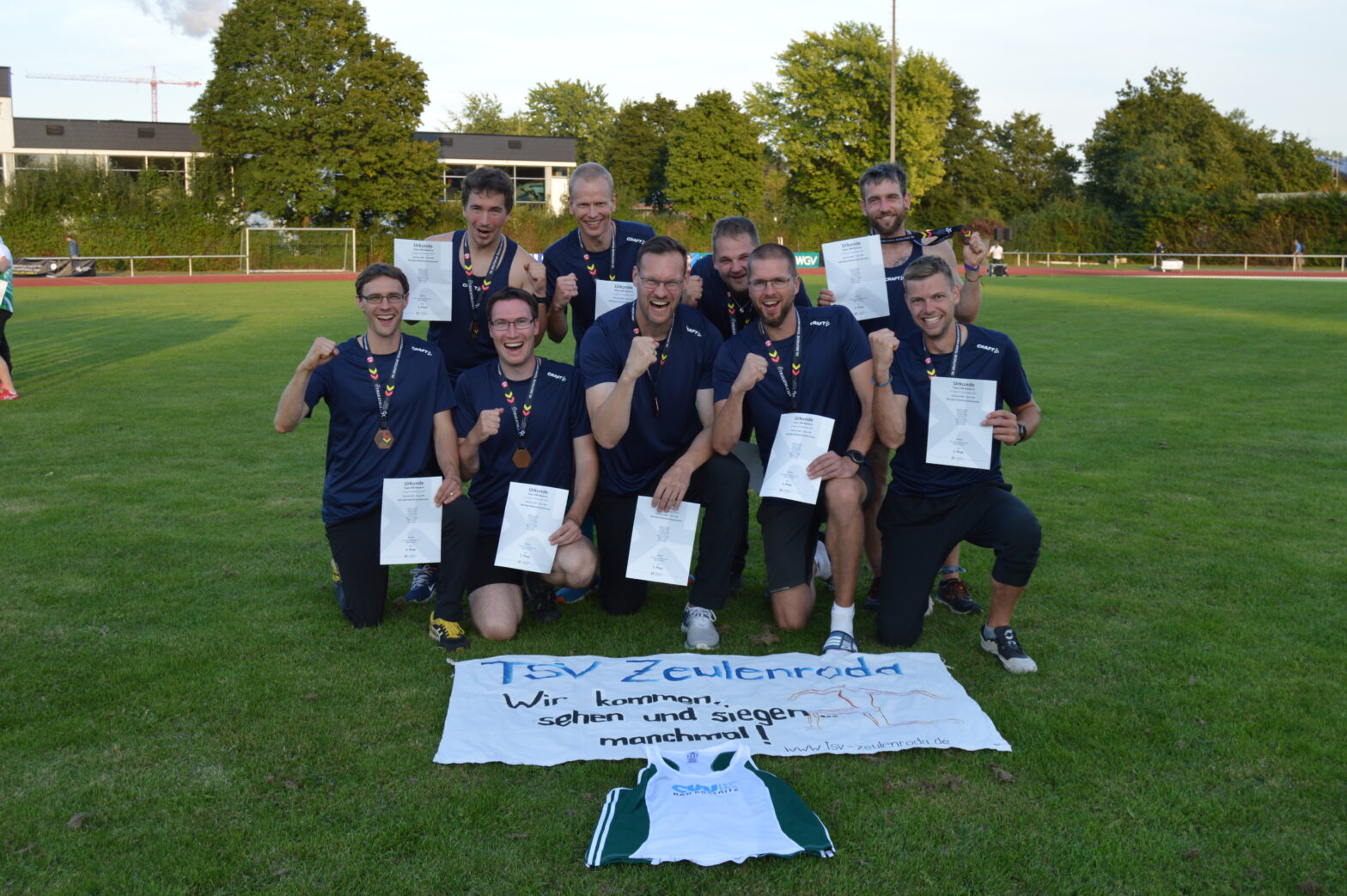 M30-Team der StG Bad Köstritz-Zeulenroda (es fehlt Philip Goldbach)